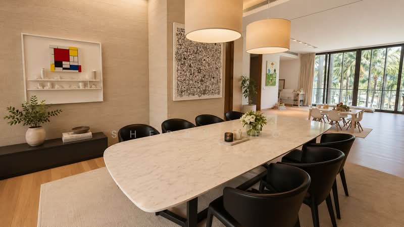 Seven Palms Sentosa Cove, 155 Cove Drive, 3 Bedrooms, 4,241 sqft, Condominium For Sale, by Sherry Yeo, 500171950 - Dining Room - PropertyGuru.com.sg