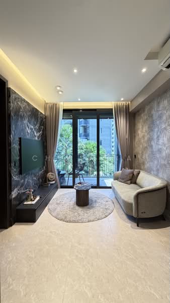 Park Colonial, 10 Woodleigh Lane, 2 Bedrooms, 667 sqft, Condominium For Sale, by Christina Tan, 500171955 - Living Room - PropertyGuru.com.sg
