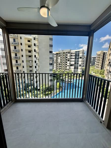 Sengkang Grand Residences, 80 Compassvale Bow, 2 Bedrooms, 624 sqft, Condominium For Rent, by Joelle Ng, 500171982 - Balcony - PropertyGuru.com.sg