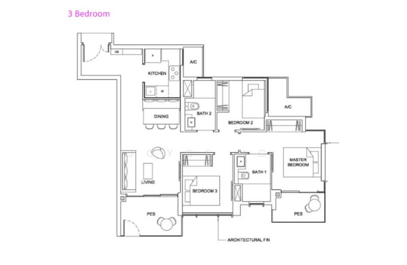 sengkang mrt, , 3 Bedrooms, 872 sqft, Condominium For Sale, by Joyce Ng, 500172008 - PropertyGuru.com.sg