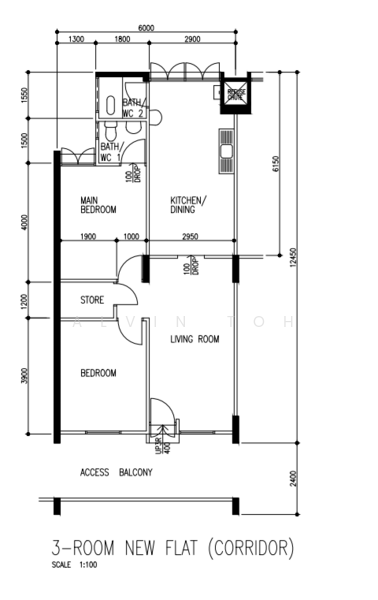 731 Yishun Street 72, 731 Yishun Street 72, 2 Bedrooms, 721 sqft, HDB Flat For Sale, by Alvin Toh, 500172009 - PropertyGuru.com.sg