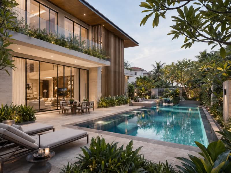 ⭐️ATTRACTIVE PSF @ $2,XXX | 30M WIDE FRONTAGE DETACHED @ GCBA CALDECOTT HILL ESTATE FOR REBUILDING⭐️, Olive Road Caldecott Andrew Lornie Joan Westlake Windsor Park Ontario Florida Marigold Gardenia Gladiola Orchid Carnation Bright Hill Pemimpin Berjaya Binchang Insaf Clover Mount Rosie Kheam Hock Trevose Harlyn Berrima Dalkeith Camborne Narooma Ross, Newton / Novena, 4 Bedrooms, 3,500 sqft, Detached House For Sale, by Damian Tan 陈係赈, 500172017 - Pool - PropertyGuru.com.sg