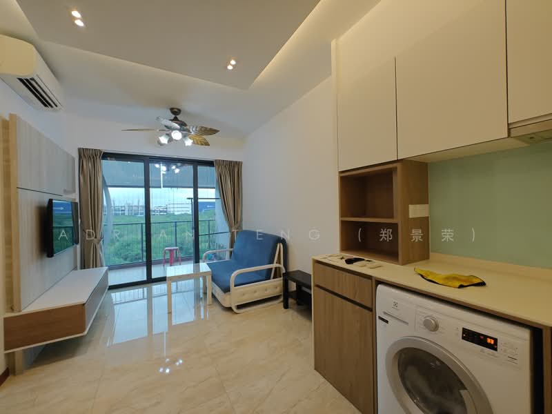 Kingsford Waterbay, 84 Upper Serangoon View, 2 Bedrooms, 678 sqft, Condominium For Sale, by Adrian Teng (郑景荣), 500172039 - Living Room - PropertyGuru.com.sg