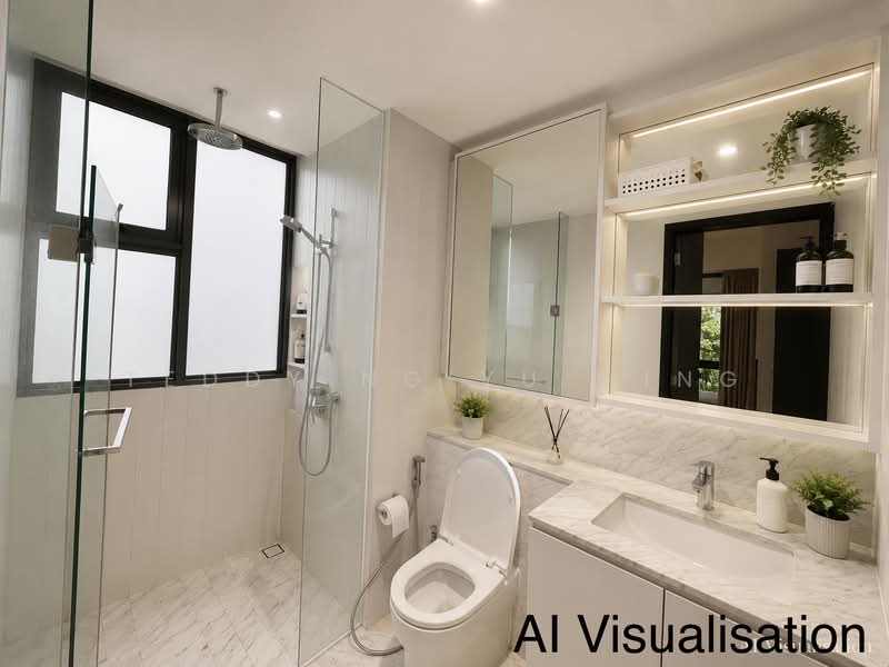 The Inflora, 51 Flora Drive, 2 Bedrooms, 743 sqft, Condominium For Sale, by Teddy Ng Yu Ming, 500172064 - Bathroom - PropertyGuru.com.sg