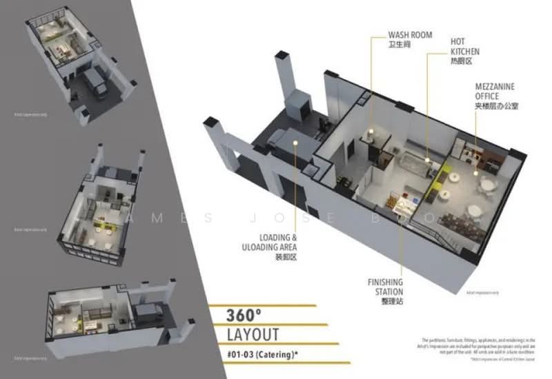 FH big ground floor food factory | Macpherson | High ceiling, , 5,058 sqft, Light Industrial (B1) For Sale, by James Jose Boo, 500172082 - CommercialGuru.com.sg