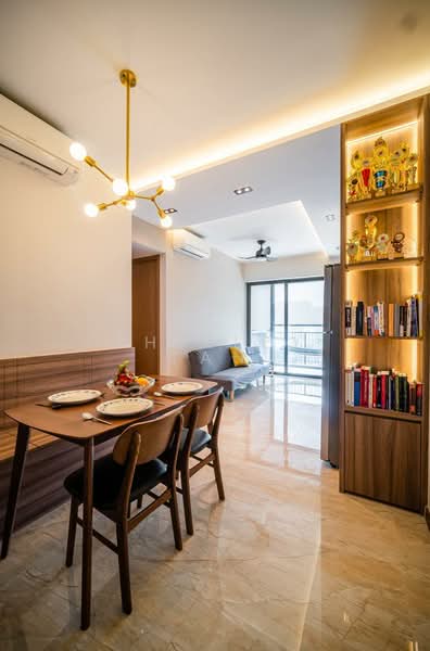 Kingsford Waterbay, 84 Upper Serangoon View, 3 Bedrooms, 861 sqft, Condominium For Sale, by Shirley Tan, 500172112 - Dining Room - PropertyGuru.com.sg