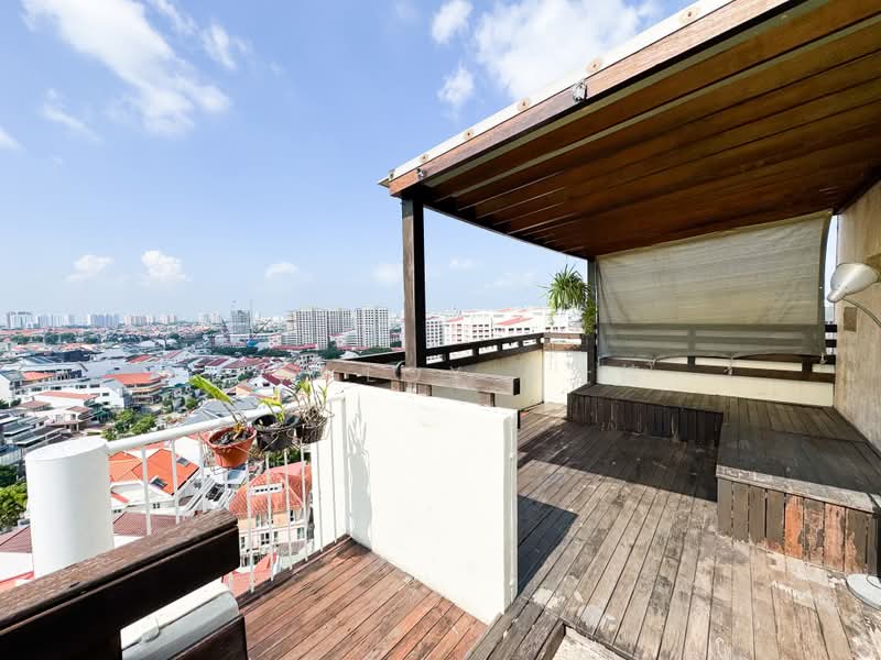 Grosvenor View, 1 Lengkong Empat, 1 Bedroom, 1,292 sqft, Condominium For Sale, by Jay Loy 黎仕緯, 500172117 - Balcony - PropertyGuru.com.sg