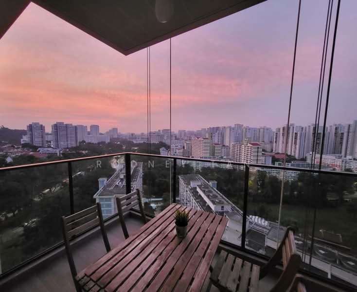 Avenue South Residence, 11 Silat Avenue, 2 Bedrooms, 657 sqft, Condominium For Sale, by Rodney Tan, 500172119 - Balcony - PropertyGuru.com.sg