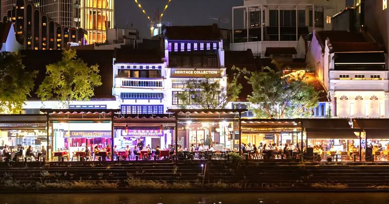 Boat Quay Conservation Shophouse, Direct River Facing! F&B, 999-yrs Tenure, Boat Quay, 4,000 sqft, Shop / Shophouse For Sale, by Jennifer Tan WL 陈慧莲, 500172123 - Exterior - CommercialGuru.com.sg