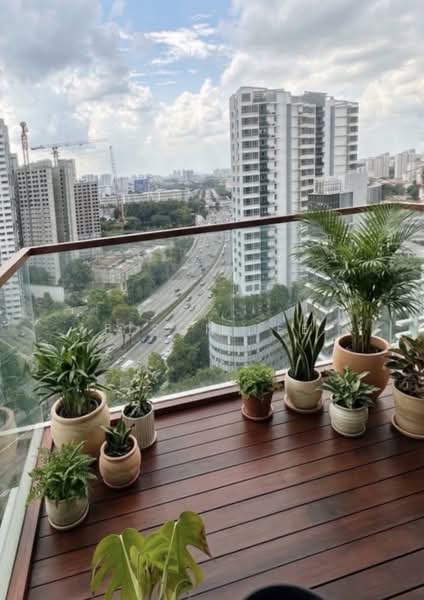 Beacon Heights, 8 Mar Thoma Road, 2 Bedrooms, 667 sqft, Condominium For Sale, by Elson Lee, 500172134 - Balcony - PropertyGuru.com.sg
