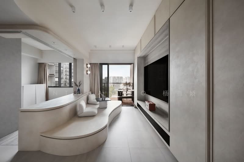 The Woodleigh Residences, 25 Bidadari Park Drive, 2 Bedrooms, 667 sqft, Condominium For Sale, by Anthea Yeo 杨丽娇, 500172148 - Living Room - PropertyGuru.com.sg
