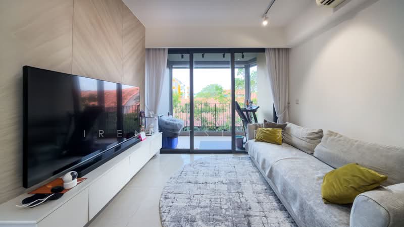 Hundred Palms Residences, 272 Yio Chu Kang Road, 3 Bedrooms, 883 sqft, Executive Condominium For Sale, by Irene TSL 陈秀玲, 500172159 - Living Room - PropertyGuru.com.sg