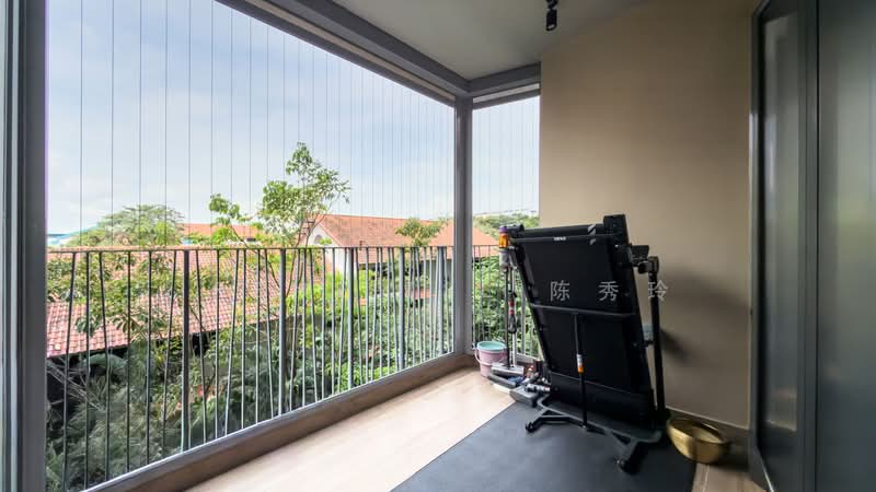Hundred Palms Residences, 272 Yio Chu Kang Road, 3 Bedrooms, 883 sqft, Executive Condominium For Sale, by Irene TSL 陈秀玲, 500172159 - Balcony - PropertyGuru.com.sg