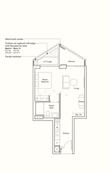 The Reef at King's Dock, 2 Harbourfront Avenue, 1 Bedroom, 538 sqft, Condominium For Sale, by Kenji Wong, 500172208 - PropertyGuru.com.sg