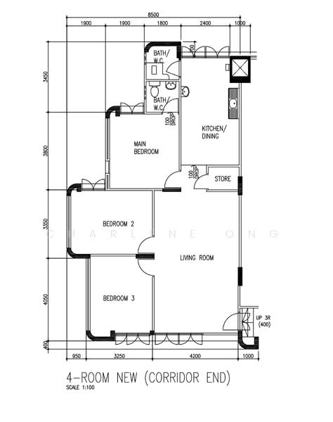 317 Hougang Avenue 7, 317 Hougang Avenue 7, 3 Bedrooms, 1,001 sqft, HDB Flat For Sale, by Charlene Ong, 500172225 - PropertyGuru.com.sg