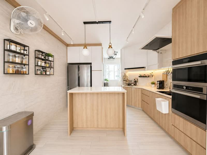 530 Serangoon North Avenue 4, 530 Serangoon North Avenue 4, 4 Bedrooms, 1,313 sqft, HDB Flat For Sale, by Esther Cai, 500172305 - Kitchen - PropertyGuru.com.sg