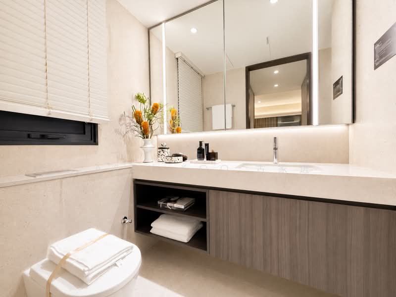 Hudson Place Residences, Buona Vista / West Coast / Clementi New Town, 4 Bedrooms, 1,055 sqft, Condominium For Sale, by Casey Koo 古家进, 500172319 - Bathroom - PropertyGuru.com.sg