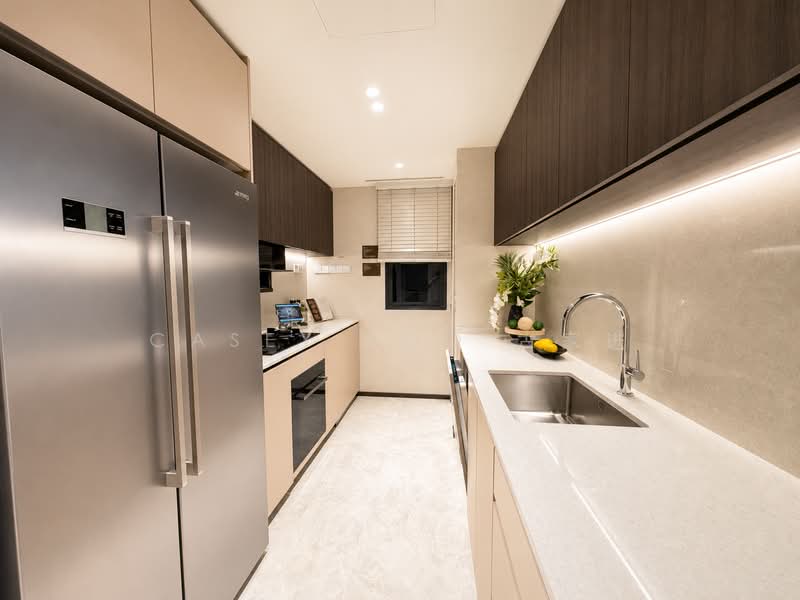 Hudson Place Residences, Buona Vista / West Coast / Clementi New Town, 4 Bedrooms, 1,055 sqft, Condominium For Sale, by Casey Koo 古家进, 500172319 - Kitchen - PropertyGuru.com.sg