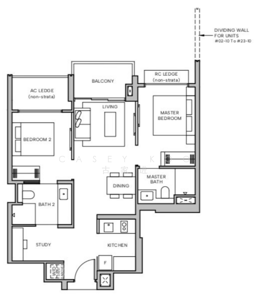 Hudson Place Residences, , 3 Bedrooms, 689 sqft, Condominium For Sale, by Casey Koo 古家进, 500172337 - PropertyGuru.com.sg
