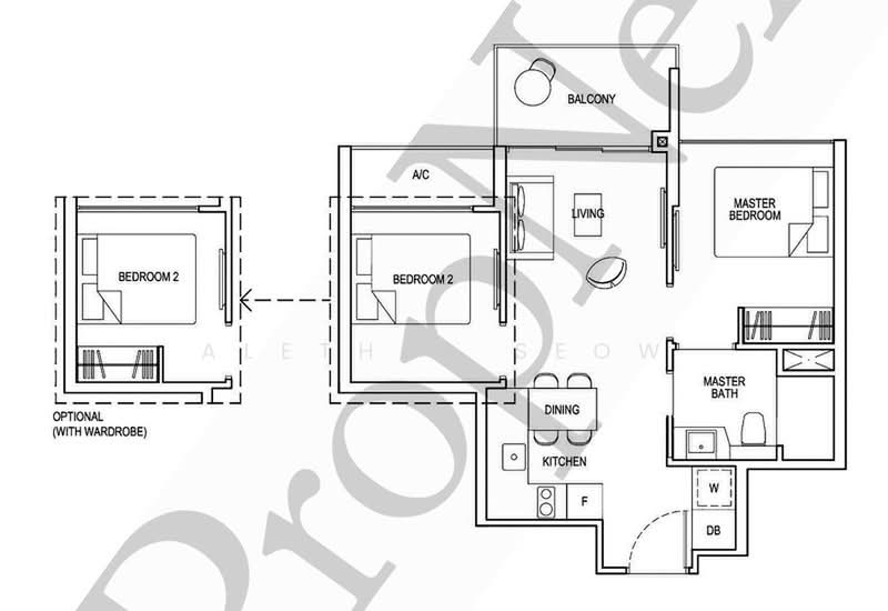 Grandeur Park Residences, 7 Bedok South Avenue 3, 2 Bedrooms, 560 sqft, Condominium For Sale, by Alethea Seow, 500172346 - PropertyGuru.com.sg