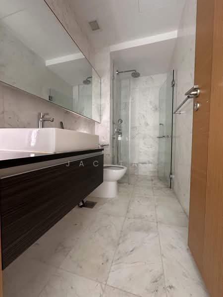 Estilo, 71 Wilkie Road, 1 Bedroom, 517 sqft, Apartment For Rent, by Jac Tan, 500172377 - Bathroom - PropertyGuru.com.sg