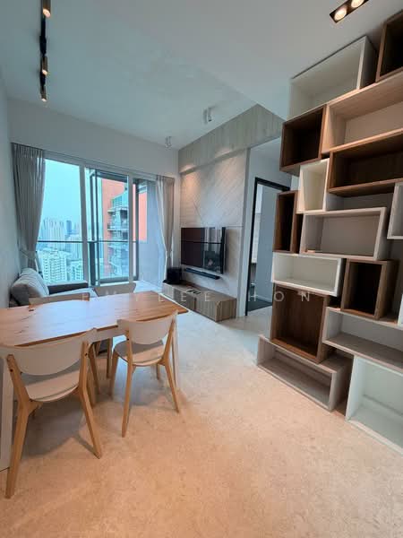 Principal Garden, 97 Prince Charles Crescent, 2 Bedrooms, 764 sqft, Condominium For Rent, by Emylee Hon, 500172408 - Living Room - PropertyGuru.com.sg