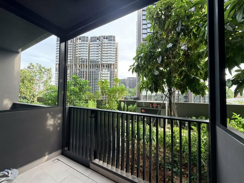 Lentor Modern, 3 Lentor Central, 2 Bedrooms, 678 sqft, Condominium For Sale, by Melvin Lau, 500172425 - Balcony - PropertyGuru.com.sg