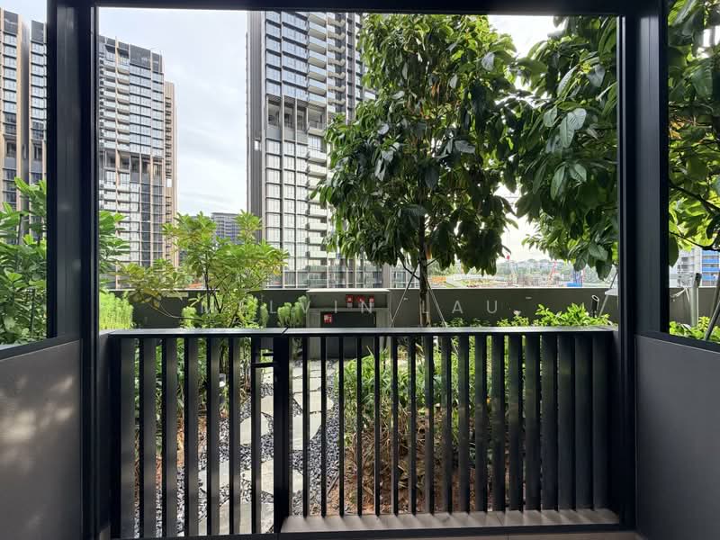 Lentor Modern, 3 Lentor Central, 2 Bedrooms, 678 sqft, Condominium For Sale, by Melvin Lau, 500172425 - Balcony - PropertyGuru.com.sg
