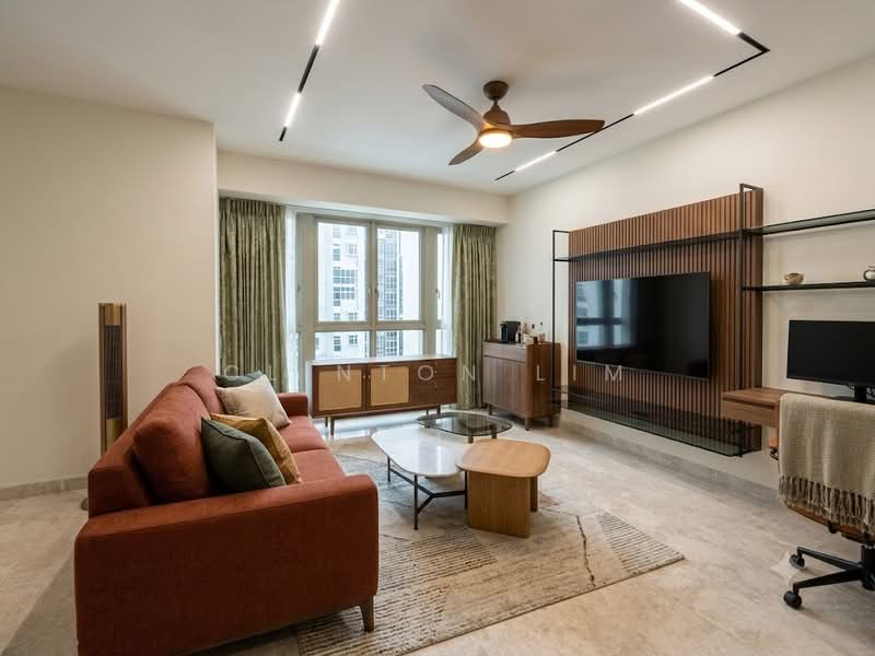 Modena, 37 Simei Street 4, 2 Bedrooms, 969 sqft, Condominium For Sale, by Clinton Lim, 500172473 - Living Room - PropertyGuru.com.sg