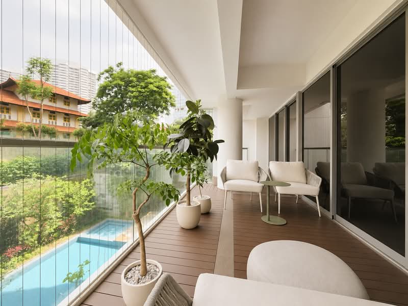 CityVista Residences, 21 Peck Hay Road, 3 Bedrooms, 2,142 sqft, Apartment For Sale, by Oliver Tan, 500172548 - Balcony - PropertyGuru.com.sg