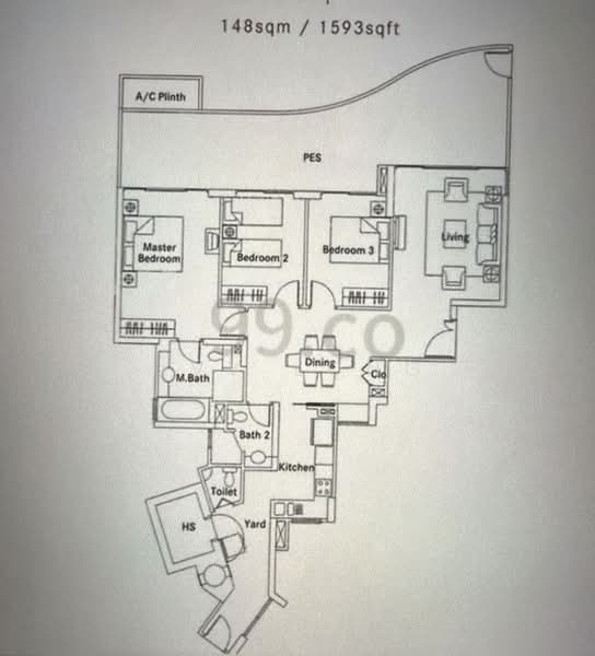 The Belvedere, 51 Meyer Road, 3 Bedrooms, 1,593 sqft, Condominium For Sale, by Ivy Long, 500172552 - PropertyGuru.com.sg
