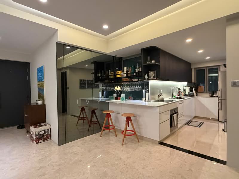 The Belvedere, 51 Meyer Road, 3 Bedrooms, 1,593 sqft, Condominium For Sale, by Ivy Long, 500172552 - Kitchen & Bar Area - PropertyGuru.com.sg