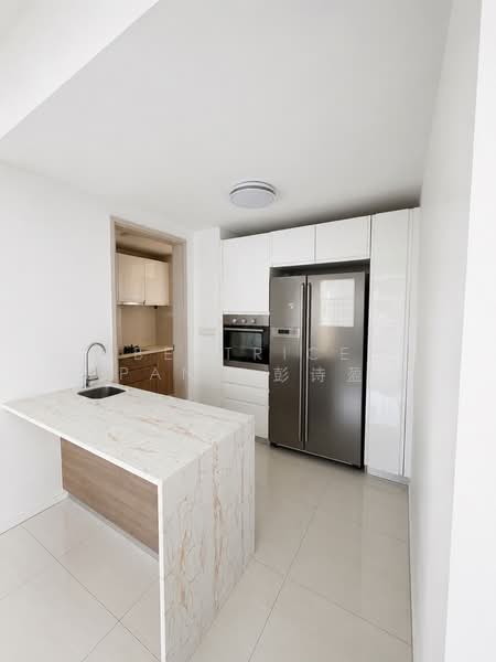 The Amore, 55A Edgedale Plains, 5 Bedrooms, 1,475 sqft, Executive Condominium For Rent, by Beatrice Pang 彭诗盈, 500172553 - Dry Kitchen - PropertyGuru.com.sg