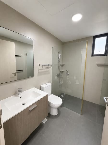 The Amore, 55A Edgedale Plains, 5 Bedrooms, 1,475 sqft, Executive Condominium For Rent, by Beatrice Pang 彭诗盈, 500172553 - Master Bedroom Bath - PropertyGuru.com.sg