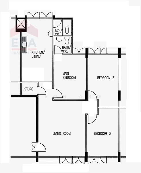 118 Serangoon North Avenue 1, 118 Serangoon North Avenue 1, 3 Bedrooms, 980 sqft, HDB Flat For Sale, by Keon Ang, 500172667 - PropertyGuru.com.sg