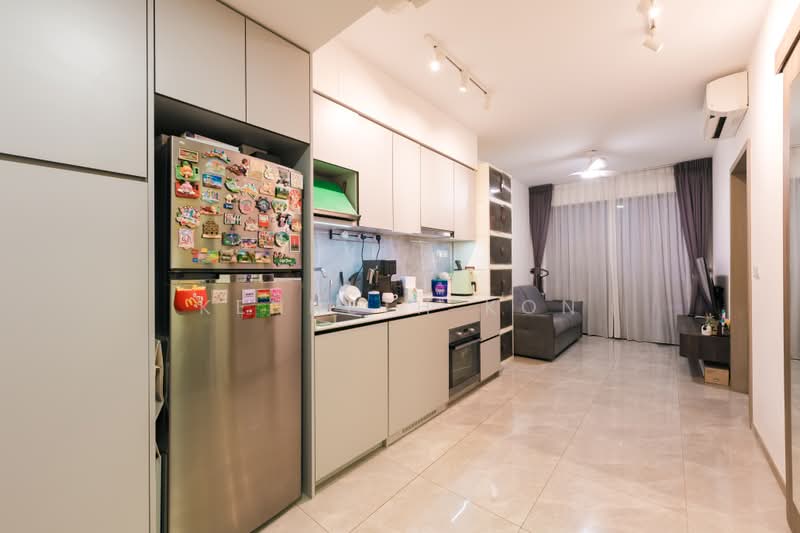 The Garden Residences, 1 Serangoon North View, 1 Bedroom, 517 sqft, Condominium For Rent, by Kenneth Kon, 500172668 - Kitchen - PropertyGuru.com.sg