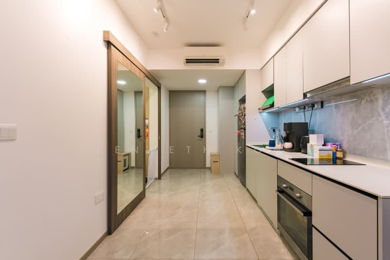 The Garden Residences, 1 Serangoon North View, 1 Bedroom, 517 sqft, Condominium For Rent, by Kenneth Kon, 500172668 - Kitchen - PropertyGuru.com.sg