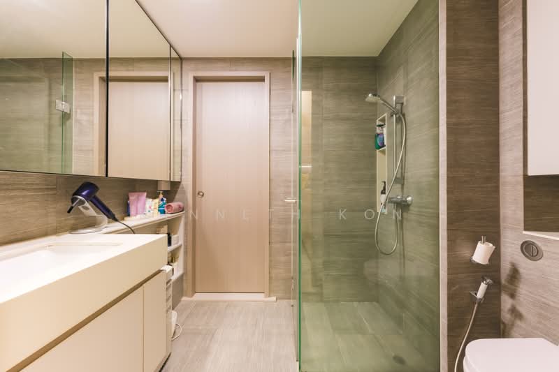 The Garden Residences, 1 Serangoon North View, 1 Bedroom, 517 sqft, Condominium For Rent, by Kenneth Kon, 500172668 - Bathroom - PropertyGuru.com.sg