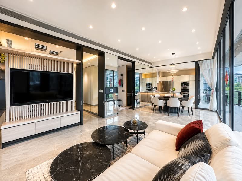 Nouvel 18, 18 Anderson Road, 4 Bedrooms, 2,476 sqft, Condominium For Rent, by Jeremy Yong, 500172679 - Living Room - PropertyGuru.com.sg