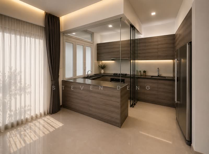 Premium Landed Style Residence With Super Attractive Psf Entry, , 4 Bedrooms, 2,917 sqft, Cluster House For Sale, by Steven Deng, 500172706 - Kitchen - PropertyGuru.com.sg