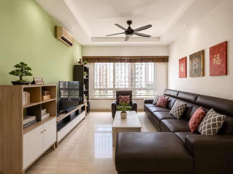 The Tropica, 63 Tampines Avenue 1, 3 Bedrooms, 1,227 sqft, Condominium For Sale, by Marcus Chew, 500172722 - Living Room - PropertyGuru.com.sg
