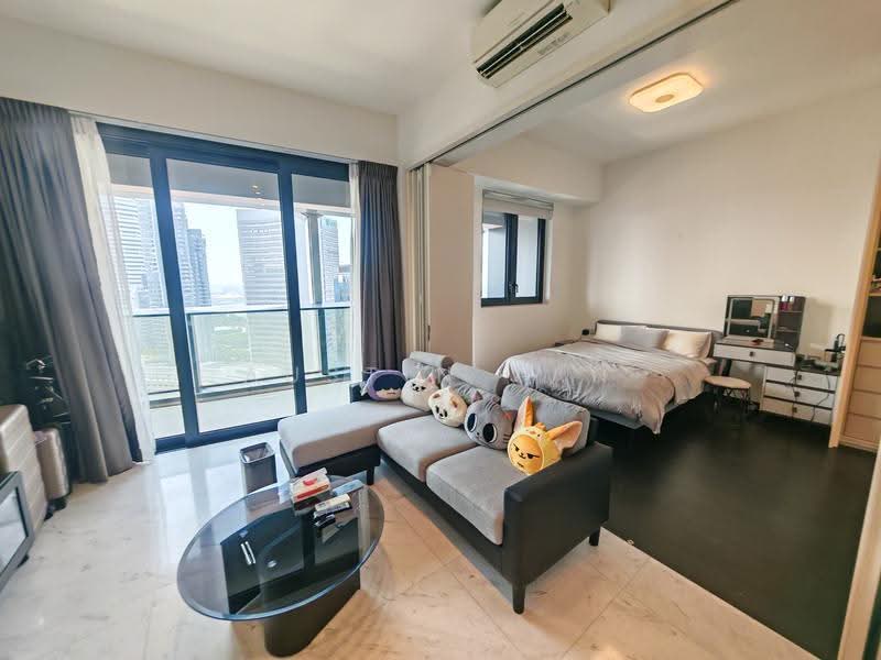 DUO Residences, 1 Fraser Street, Beach Road / Bugis / Rochor, 1 Bedroom, 721 sqft, Apartment For Sale, by Austin Tan, 500172792 - Living Room - PropertyGuru.com.sg