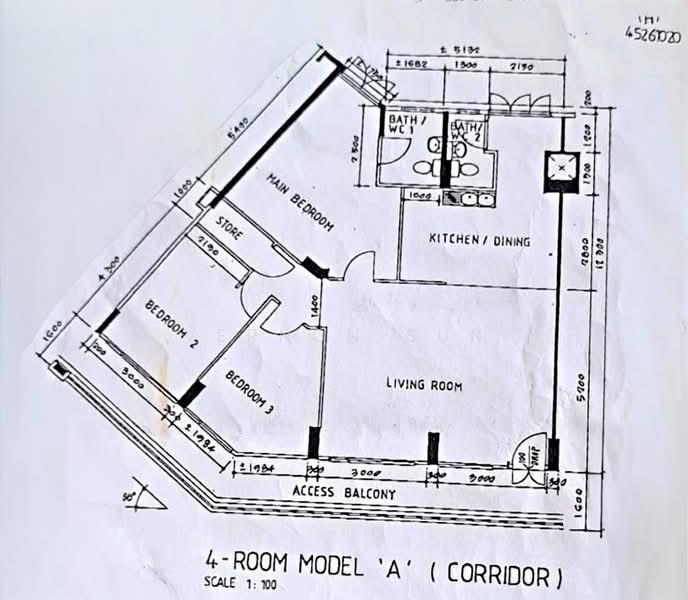 542 Hougang Avenue 8, 542 Hougang Avenue 8, 3 Bedrooms, 1,173 sqft, HDB Flat For Sale, by Vernon Sun, 500172811 - PropertyGuru.com.sg
