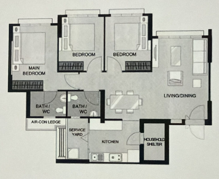 502C Yishun Street 51, 502C Yishun Street 51, 3 Bedrooms, 990 sqft, HDB Flat For Sale, by Sufy B., 500172816 - PropertyGuru.com.sg