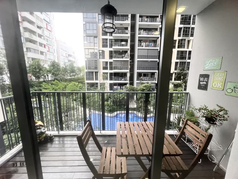 The Rainforest, 331 Choa Chu Kang Avenue 3, 3 Bedrooms, 958 sqft, Executive Condominium For Rent, by Alan Loh, 500172856 - Balcony - PropertyGuru.com.sg