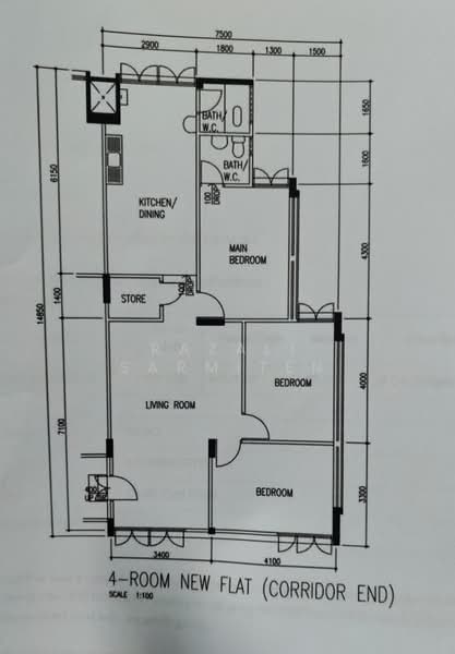 625 Ang Mo Kio Avenue 9, 625 Ang Mo Kio Avenue 9, 3 Bedrooms, 990 sqft, HDB Flat For Sale, by Razali Sarmiten, 500172881 - PropertyGuru.com.sg
