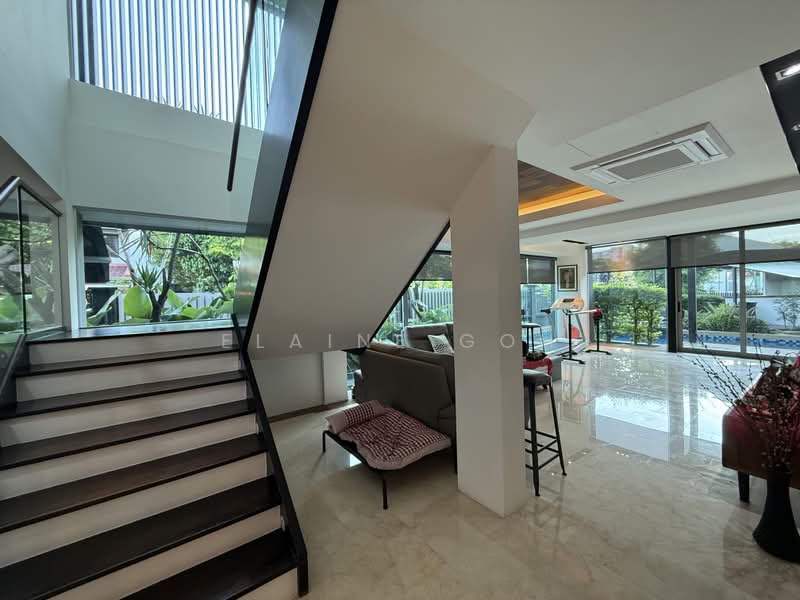 Jalan Senang Detached Resort Style Home, Detached House, 4 Bedrooms, 33,466 sqft, Detached House For Sale, by Elaine Goh, 500172882 - Living Room - PropertyGuru.com.sg