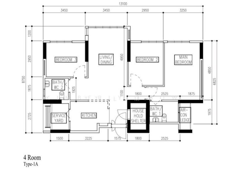 104A Bidadari Park Drive, 104A Bidadari Park Drive, 3 Bedrooms, 1,001 sqft, HDB Flat For Sale, by Kimberly Chow, 500172908 - PropertyGuru.com.sg