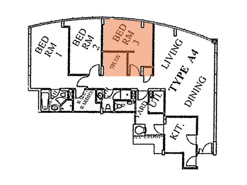 Heritage View, 6 Dover Rise, 3 Bedrooms, 1,507 sqft, Condominium For Sale, by CY Lau, 500172921 - PropertyGuru.com.sg