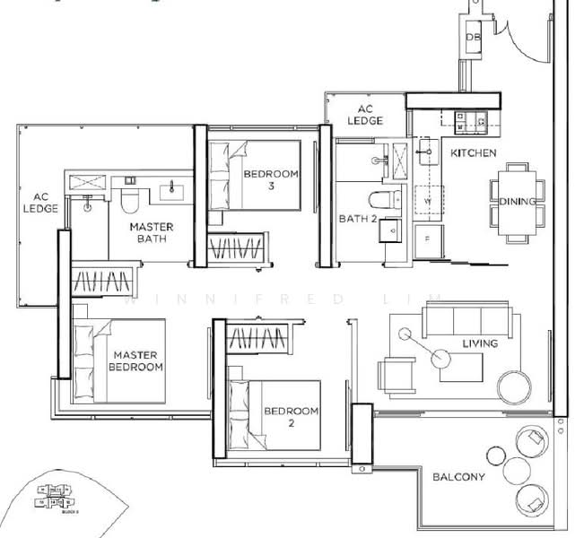 Gem Residences, , 3 Bedrooms, 936 sqft, Condominium For Rent, by Winnifred Lim, 500172956 - PropertyGuru.com.sg